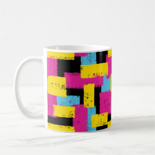 CMYK Färg blockerar Mugg