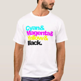 CMYK FÄRG T SHIRT