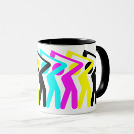 CMYK Golfer Mugg