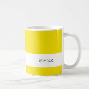 CMYK-gult Kaffemugg