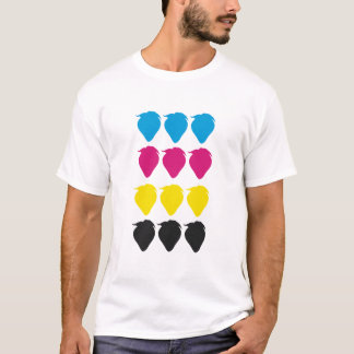 CMYK-jordgubbar T Shirt