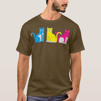 CMYK-katter 1 T Shirt