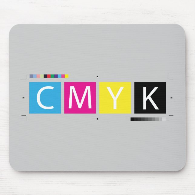 CMYK-Pre-Press färger Musmatta (Framsidan)