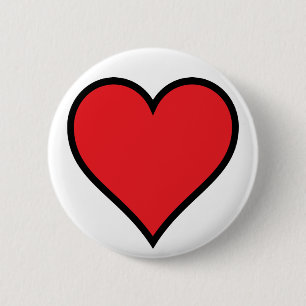 CMYK Red Heart-knapp Knapp