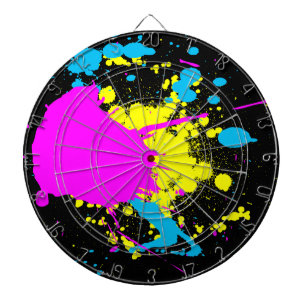 CMYK Stänk Darttavla
