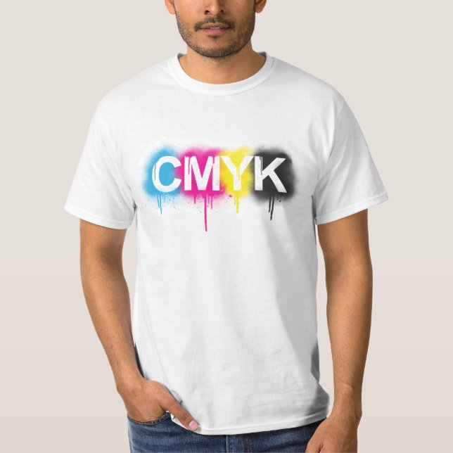 CMYK T-SHIRT (Framsida)