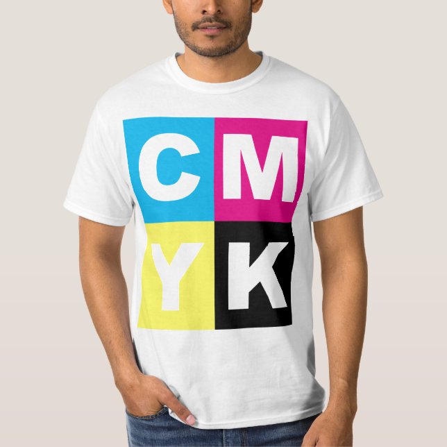 CMYK T-SHIRT (Framsida)