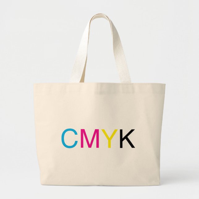 CMYK-text Jumbo Tygkasse (Framsidan)