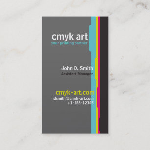 CMYK VISITKORT