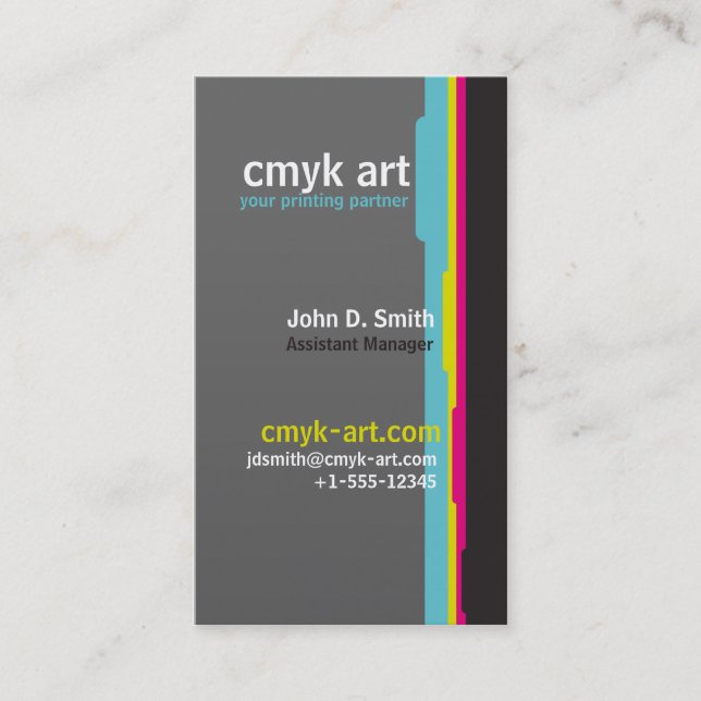 CMYK VISITKORT (Framsida)