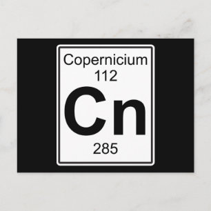 Cn - Kopernicium Vykort