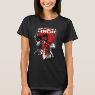 CN Samurai Jack Red Sol Sword Porträtt T Shirt