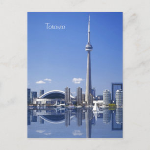 CN Torn och byggnad i Toronto, Ontario, Kanada Vykort