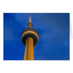 Cn torn toronto hälsningskort