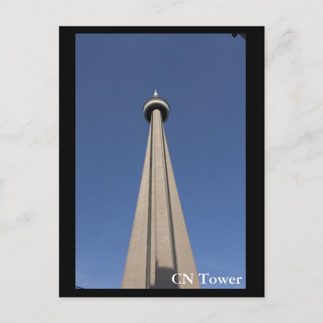 CN Torn, Toronto Vykort (Framsida)