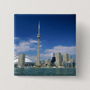 CN Tower och Skydome i Toronto, Ontario, Knapp