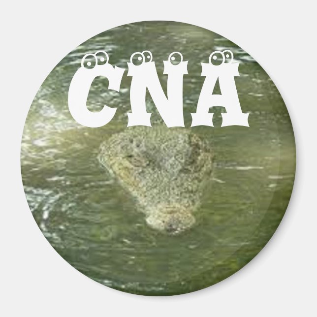 CNA-alligator Magnet (Framsidan)
