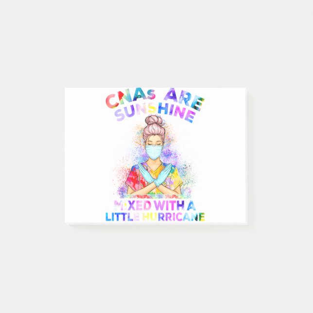 CNA är solsken Post-it Block (Framsida)