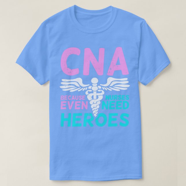CNA Auktoriserad Nursing Assistant Gift T Shirt (Design framsida)
