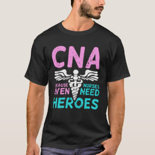 CNA Auktoriserad Nursing Assistant Gift T Shirt
