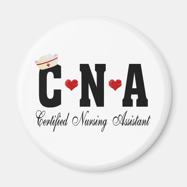 CNA Auktoriserad Nursing Assistant Magnet (Framsidan)