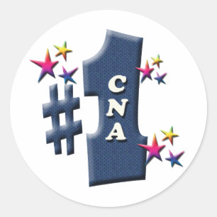 CNA Award Runt Klistermärke