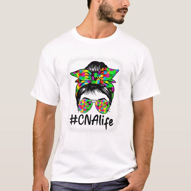 CNA Certified Nursing Assistant T Shirt (Framsida)