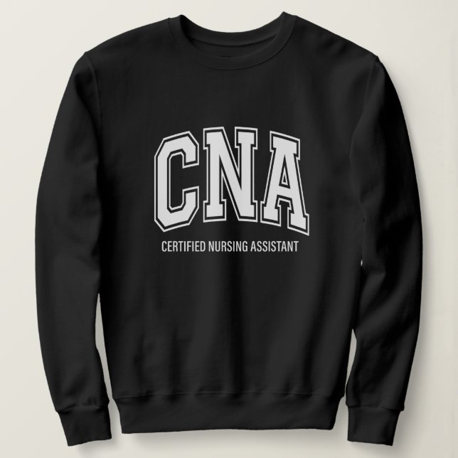 CNA-certifierad vårdbiträde-gåva T Shirt (Design framsida)