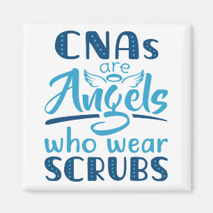 CNA-enheter är Änglar som Bäror Scrubs Magnet