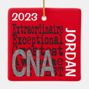 CNA Extraordinaire-ANPASSNINGSBAR Julgransprydnad Keramik