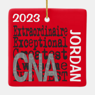 CNA Extraordinaire-ANPASSNINGSBAR Julgransprydnad Keramik