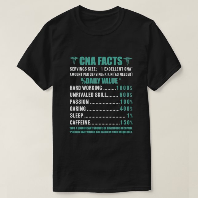 CNA-fakta %day Value T-Shirt (Design framsida)