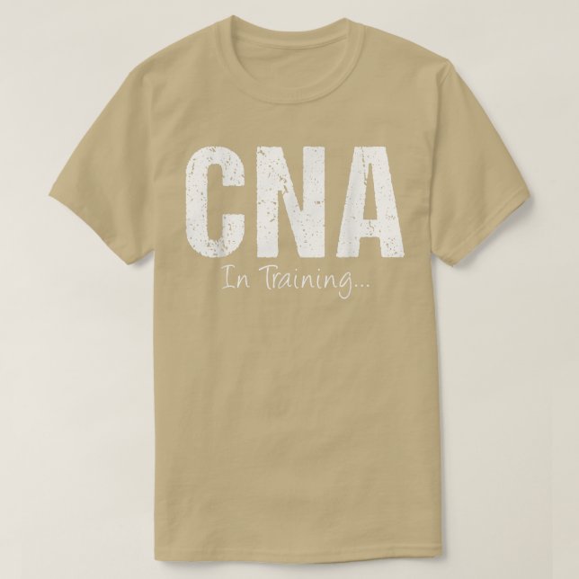 CNA i Training Funny Job Namn Future Nursing Asi T Shirt (Design framsida)