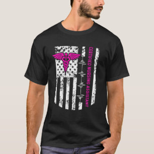 CNA Inspires Auktoriserad Nursing Assistant T Shirt