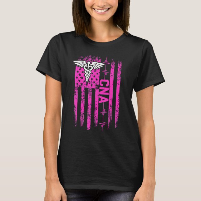 CNA-instruktör för sjuksköterskeassistent för Aukt T Shirt (Framsida)