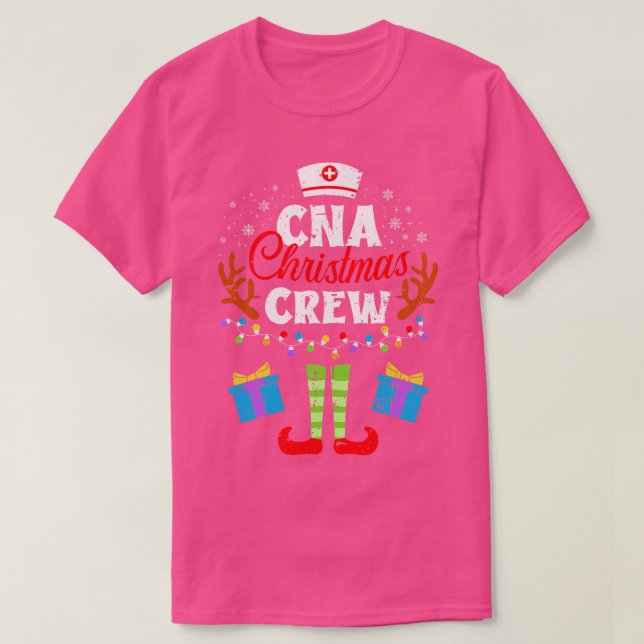 CNA Jul Nurse Crew Kursing Women Manar Pajama T Shirt (Design framsida)