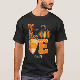 CNA Life Kärlek Nurse Life Halloween Costume Leopa T Shirt