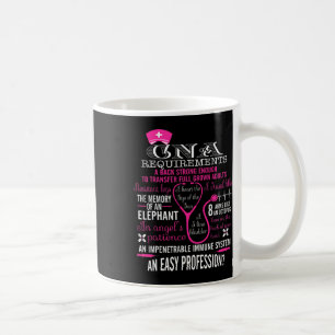 Cna Nurse Shirt Nurse Breast Cancer Awareness Kaffemugg
