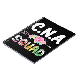 CNA Nurse Squad Auktoriserad Nursing Assistant Anteckningsbok