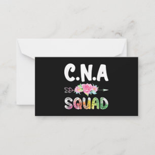 CNA Nurse Squad Auktoriserad Nursing Assistant Anteckningskort