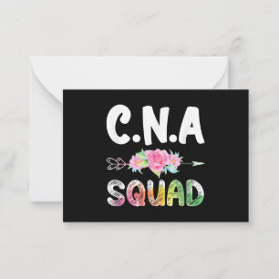 CNA Nurse Squad Auktoriserad Nursing Assistant Anteckningskort