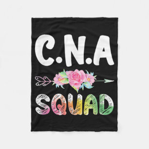 CNA Nurse Squad Auktoriserad Nursing Assistant Fleecefilt