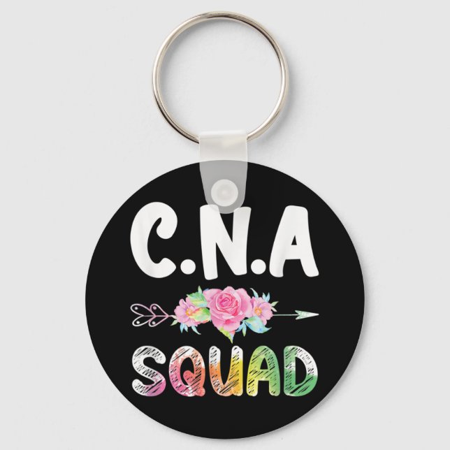 CNA Nurse Squad Auktoriserad Nursing Assistant Nyckelring (Framsida)