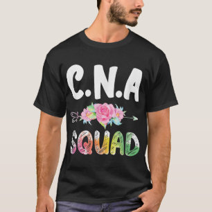 CNA Nurse Squad Auktoriserad Nursing Assistant T Shirt