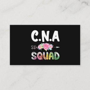 CNA Nurse Squad Auktoriserad Nursing Assistant Visitkort