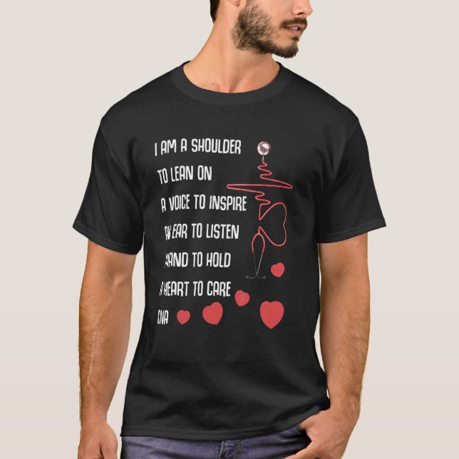 Cna Nurse Week Heart Care Auktoriserad Nursing Ass T Shirt (Framsida)