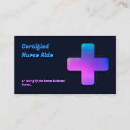 CNA Nursing QR Visitkort