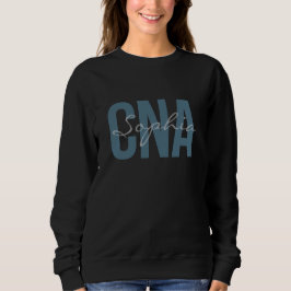 CNA Personalized Name Bold Typography T Shirt