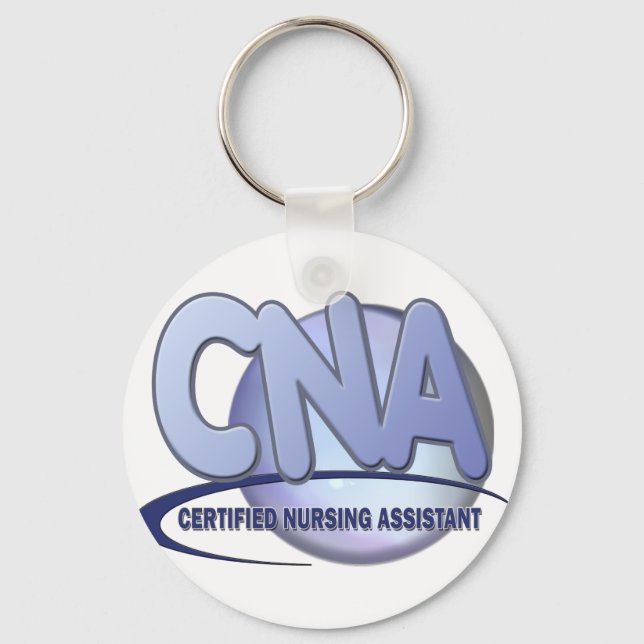 CNA ROLIGT BLUE AUKTORISERAD NURSING ASSISTANT NYCKELRING (Framsida)