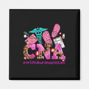 Cna Rosa Ribbon Breast Cancer Awareness Warrior Su Magnet